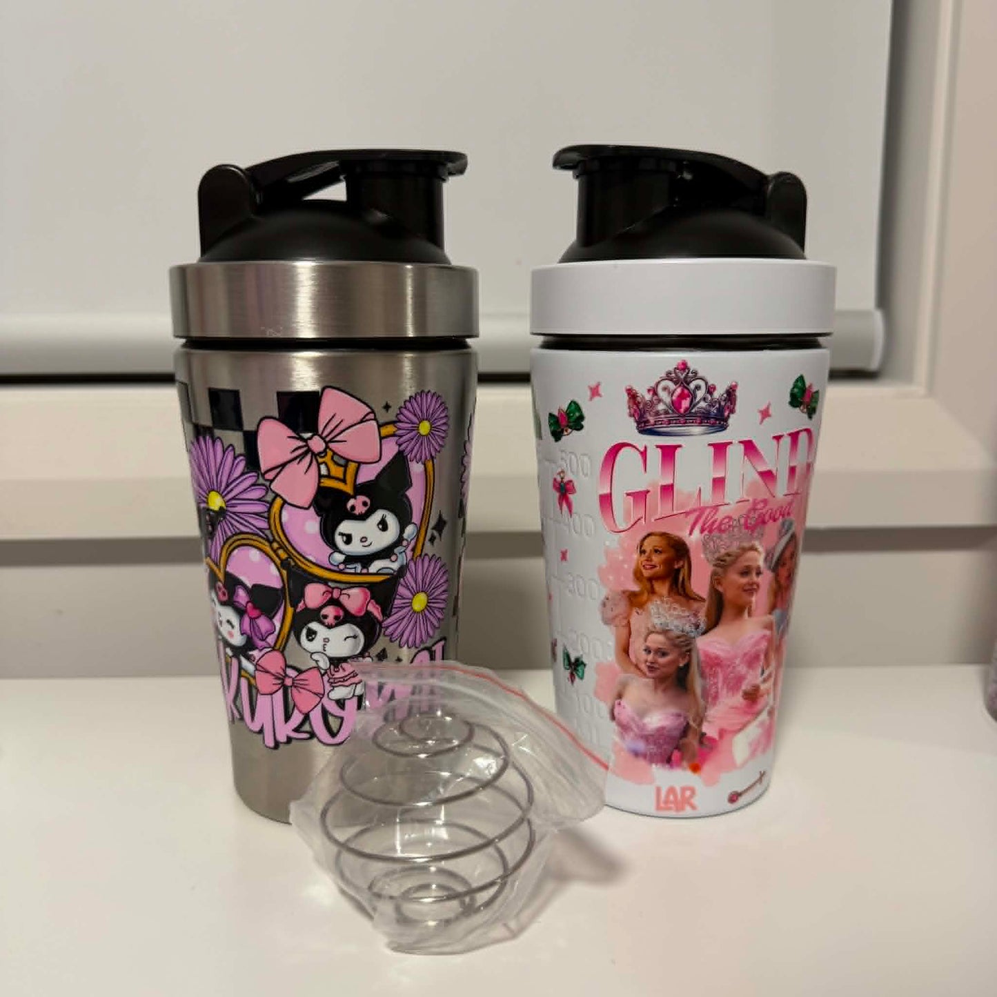 Custom 500mL Protein Shaker Bottle
