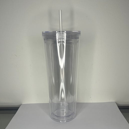 Custom 24oz TUMBLER Acrylic Snow Globe